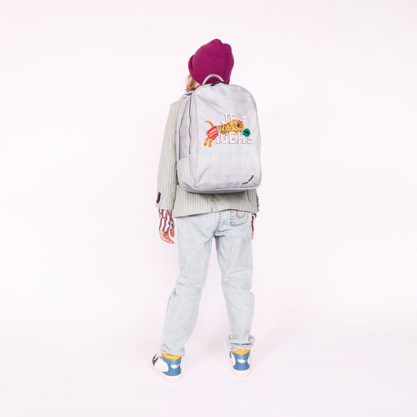 Zaino James - Boxing Tiger (Grey mélange)