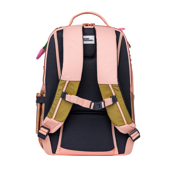 Trendy backpack for girls from the first year of primary school onwards. The New Bobbie Lady Gadget Pink is a rework of the classic Bobbie model.