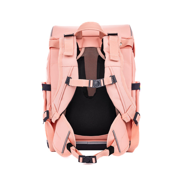 Ergonomic backpack Lady Gadget Pink for girls from the first year of primary school onwards. The load-bearing system transfers 50% of the weight to the hips.