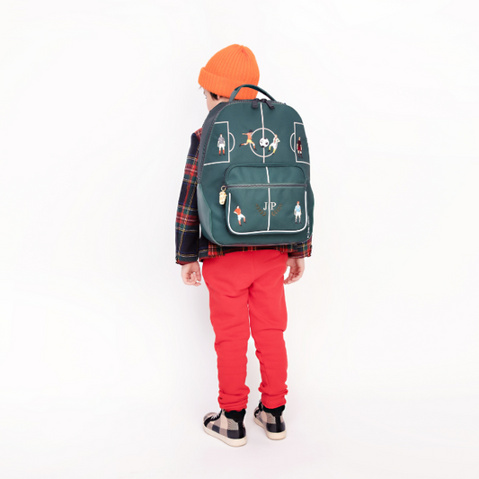 Trendy backpack for boys from 6 years. The New Bobbie FC Jeune Premier is a rework of the classic Bobbie model.