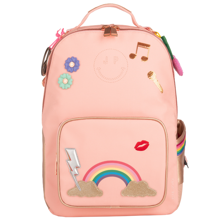 Trendy backpack for girls from the first year of primary school onwards. The New Bobbie Lady Gadget Pink is a rework of the classic Bobbie model.