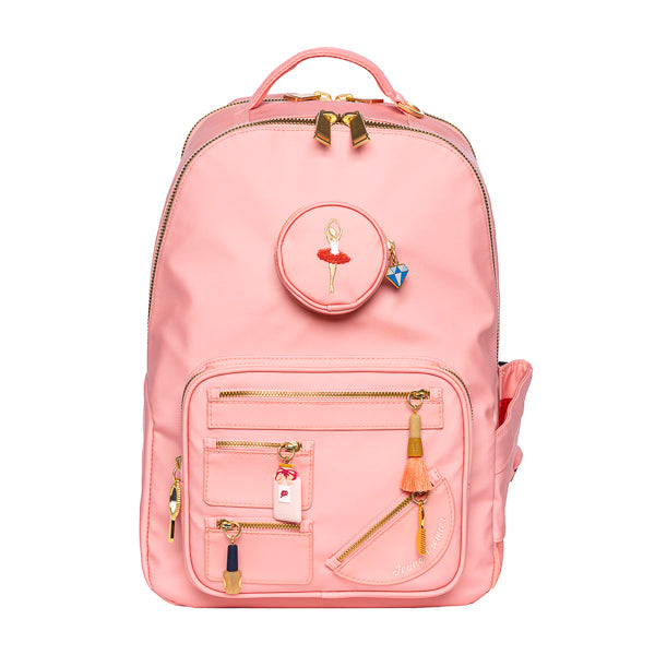 Trendy backpack for girls from 6 years. The New Bobbie Jewellery Box Pink is a rework of the classic Bobbie model.