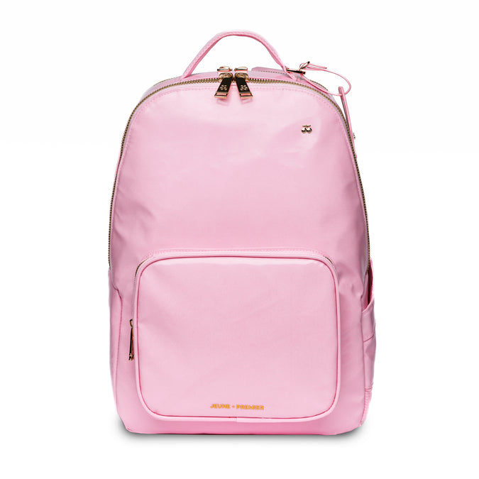 Jeune Premier New Bobbie Blush ergonomic school backpack for girls, front view