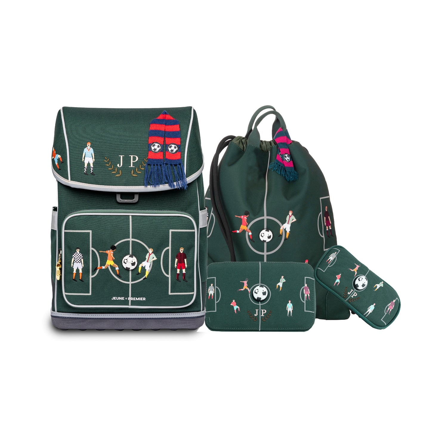 Discover the Ergomaxx, the most ergonomic and durable backpack in the world for boys aged 6 to 10. The dark green FC Jeune Premier design is the all-time bestseller for boys.