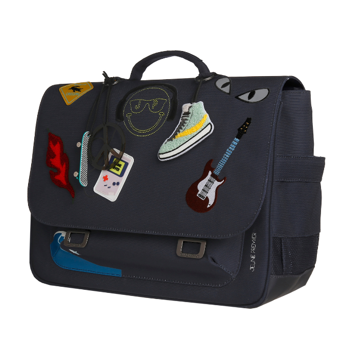 the It Bag Midi schoolbag is a true back-to-school essential. The Mr. Gadget design full of cool gadgets is Jeune Premier's all-time bestseller for boys.