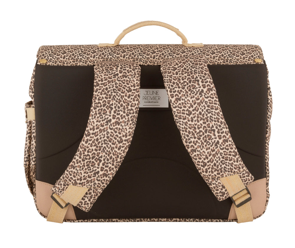 The It Bag Midi schoolbag is a true back-to-school essential. The Leopard Cherry design is a Jeune Premier bestseller for girls from the first year of primary school onwards.