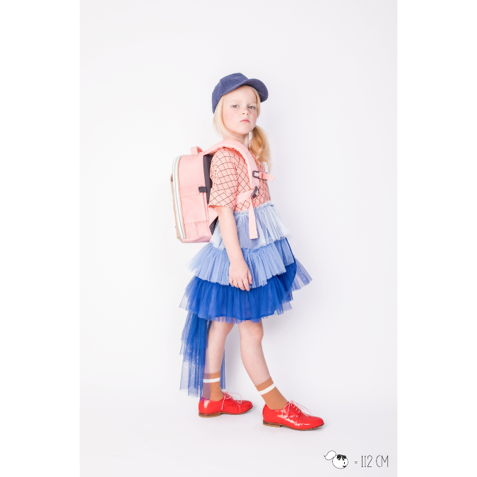 Ergonomic, trendy backpack for toddlers from 2 years old. If you want your toddler to walk the road to independence, the Ralphie Cherry Pompon is a key piece.