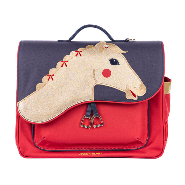 Trendy schoolbag for children from 6 to 8 years old. This Jeune Premier It Bag Midi Saddle Bag is a real back-to-school essential.