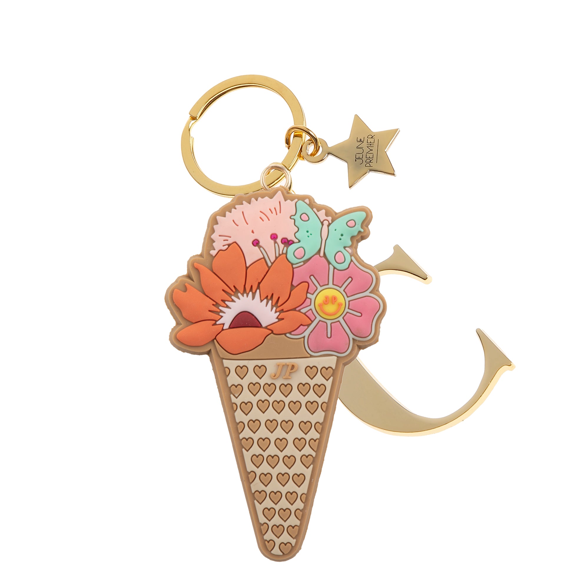 Keychain Charms Gold