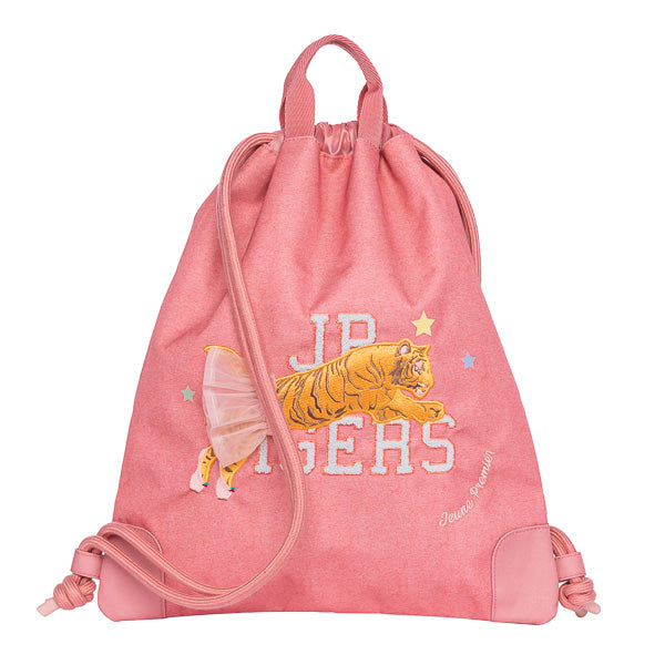 Check out the multifunctional Jeune Premier City Bag Tutu Tiger that can be used as a swimming bag, sports bag or fashion accessory, for girls of any age.