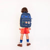 Jeune Premier New Bobbie Supercats ergonomic school backpack for boys, front view
