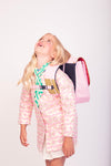 Jeune Premier It Bag Midi Mermaids – ergonomic school bag for girls aged 6–8, mermaid print