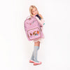 Girl wearing Jeune Premier New Bobbie backpack Mermaids
