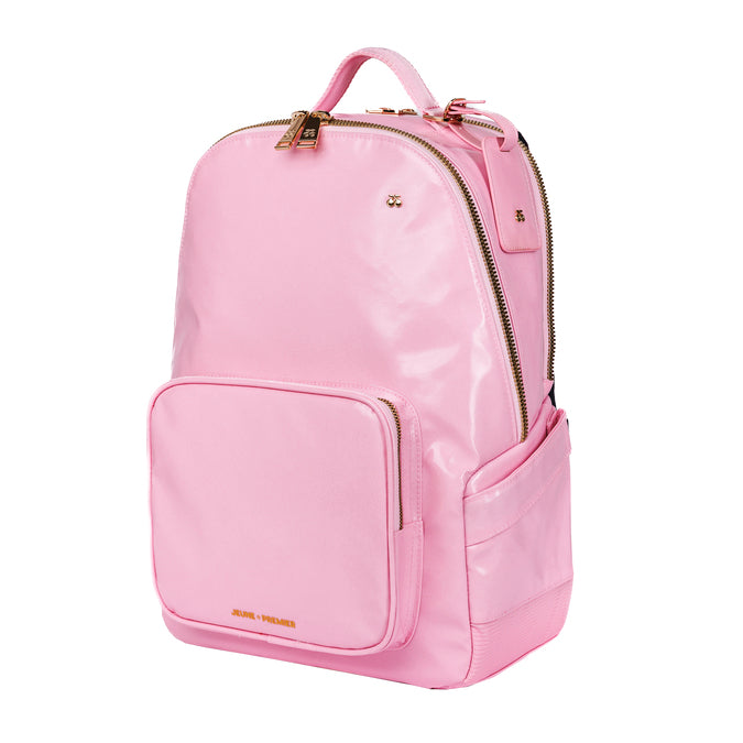 Jeune Premier New Bobbie Blush kids school backpack side view, 20L capacity