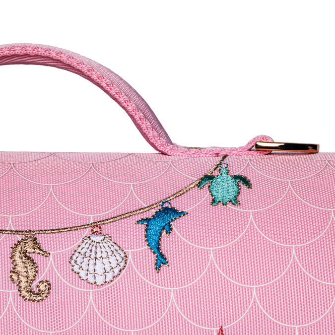 Jeune Premier It Bag Midi Mermaids – ergonomic school bag for girls aged 6–8, mermaid print