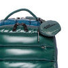 Water-repellent recycled PET puffer fabric detail, Jeune Premier New Bobbie Puffer Green