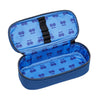 Jeune Premier Pencil Box Supercats in navy blue with superhero cat design for boys