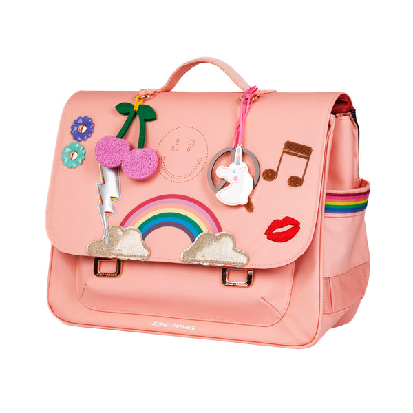 The It Bag Midi schoolbag is a true back-to-school essential. The light pink Lady Gadget Pink design is a bestseller for girls from the first year of primary school.