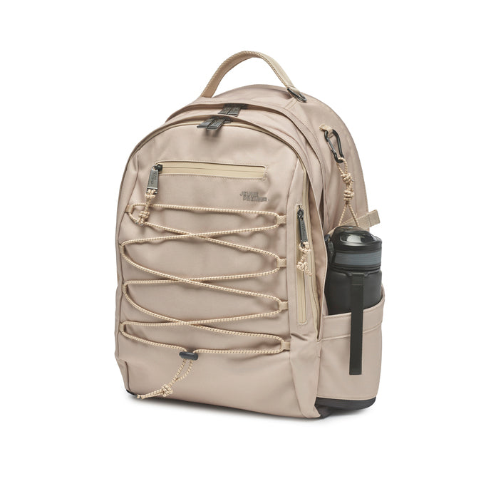 Jeune Premier College Bag Beige – side view angle 2
