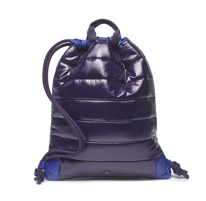 Jeune Premier City Bag Puffer Blue - convertible tote and backpack for kids