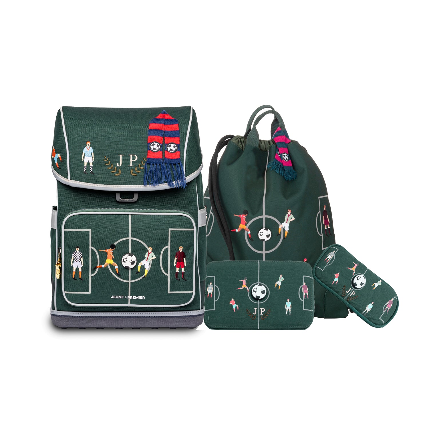 Discover the Ergomaxx, the most ergonomic and durable backpack in the world for boys aged 6 to 10. The dark green FC Jeune Premier design is the all-time bestseller for boys.