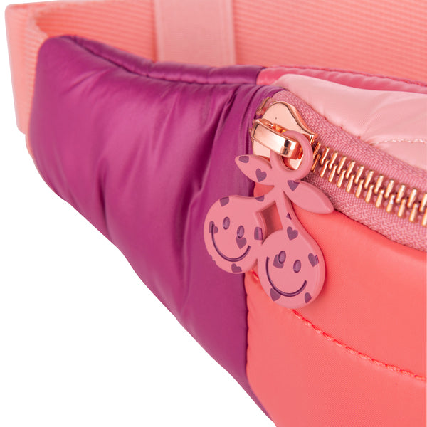 Cute fanny pack to spice up every outfit. This cute fanny pack has an inside zippered pocket and comes with an adjustable waist belt for all sizes and a convenient click buckle