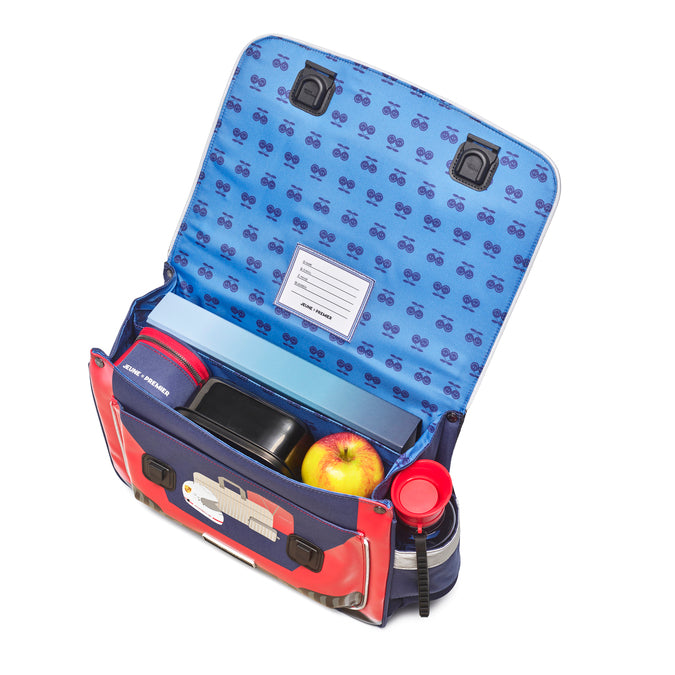 Jeune Premier It Bag Midi Porsche school bag - interior and compartments