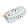 Open Pencil Box Le Petit Chef showing elastic pen holders and spacious interior compartment