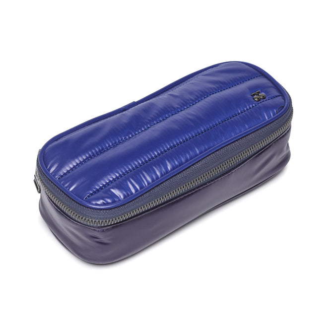 Federmappen - Puffer Blue