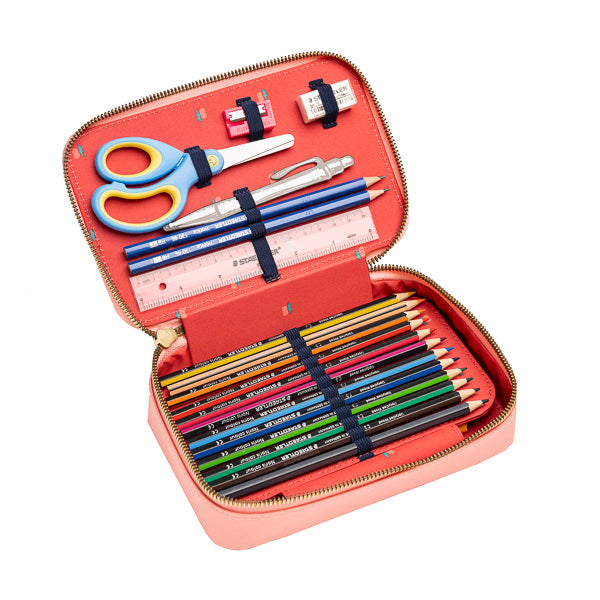Pencil Box Filled - Jewellery Box Pink