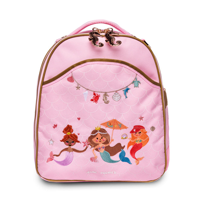 Jeune Premier Ralphie toddler backpack Mermaids - front view