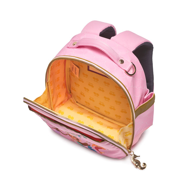 Jeune Premier Ralphie toddler backpack Mermaids - interior and compartments