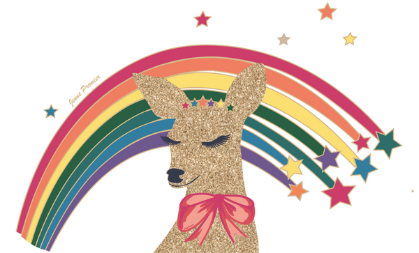 Pacchetto Etichette - Rainbow Deer