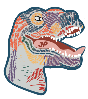 Paquet d'étiquettes - Reflectosaurus