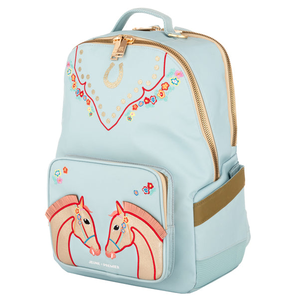 Trendy backpack for children from 6 years. The New Bobbie Backpack Cavalerie Florale is a rework of the classic Bobbie model. 