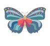 Pacchetto Etichette - Butterfly