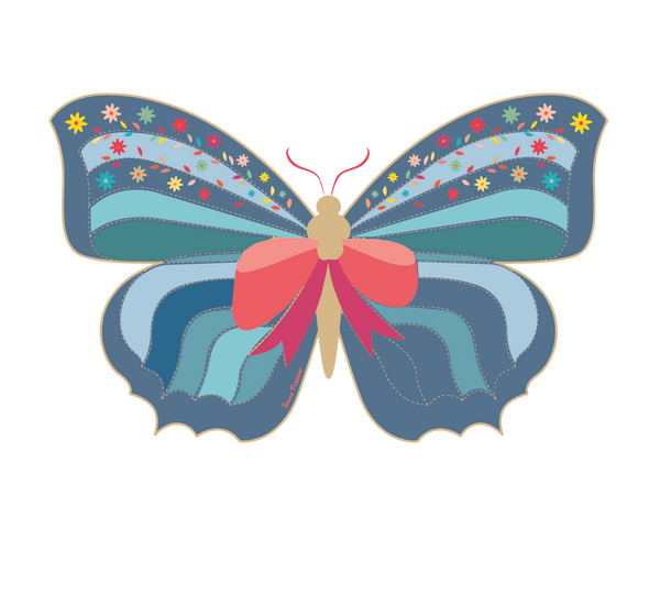 Pacchetto Etichette - Butterfly