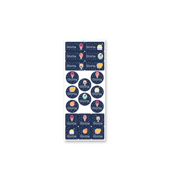 Clothing Label Set - Disco Dip